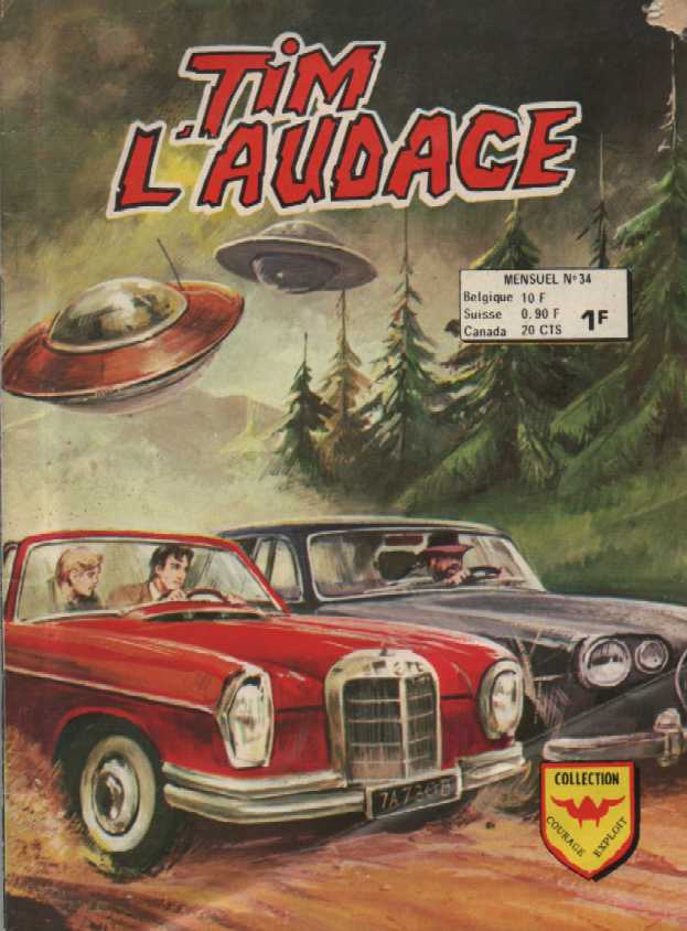 Scan de la Couverture Tim L'Audace 2 n 34